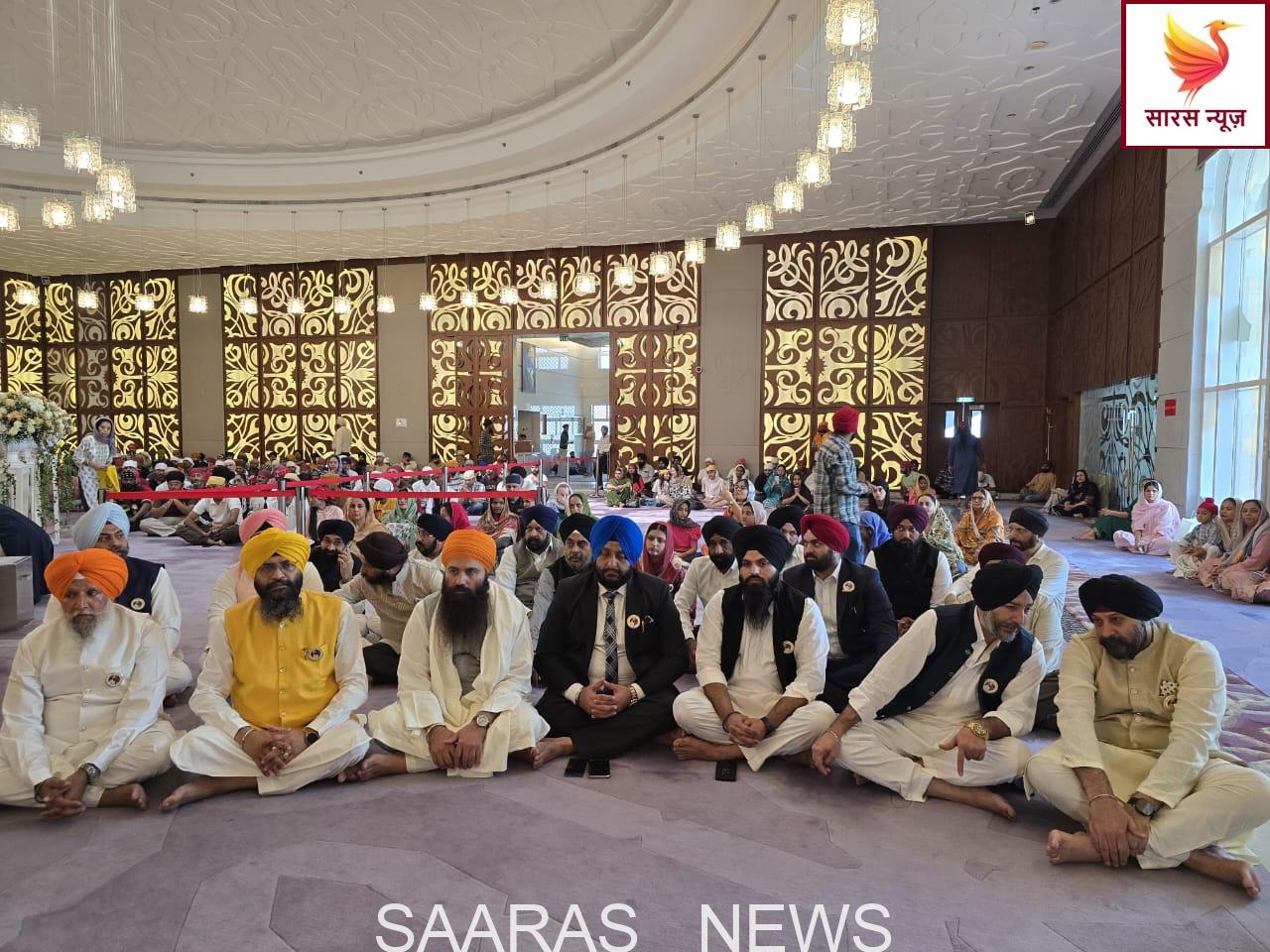 राज्य अल्पसंख्यक आयोग के उपाध्यक्ष लखविंदर सिंह को दुबई में किया गया सम्मानित।