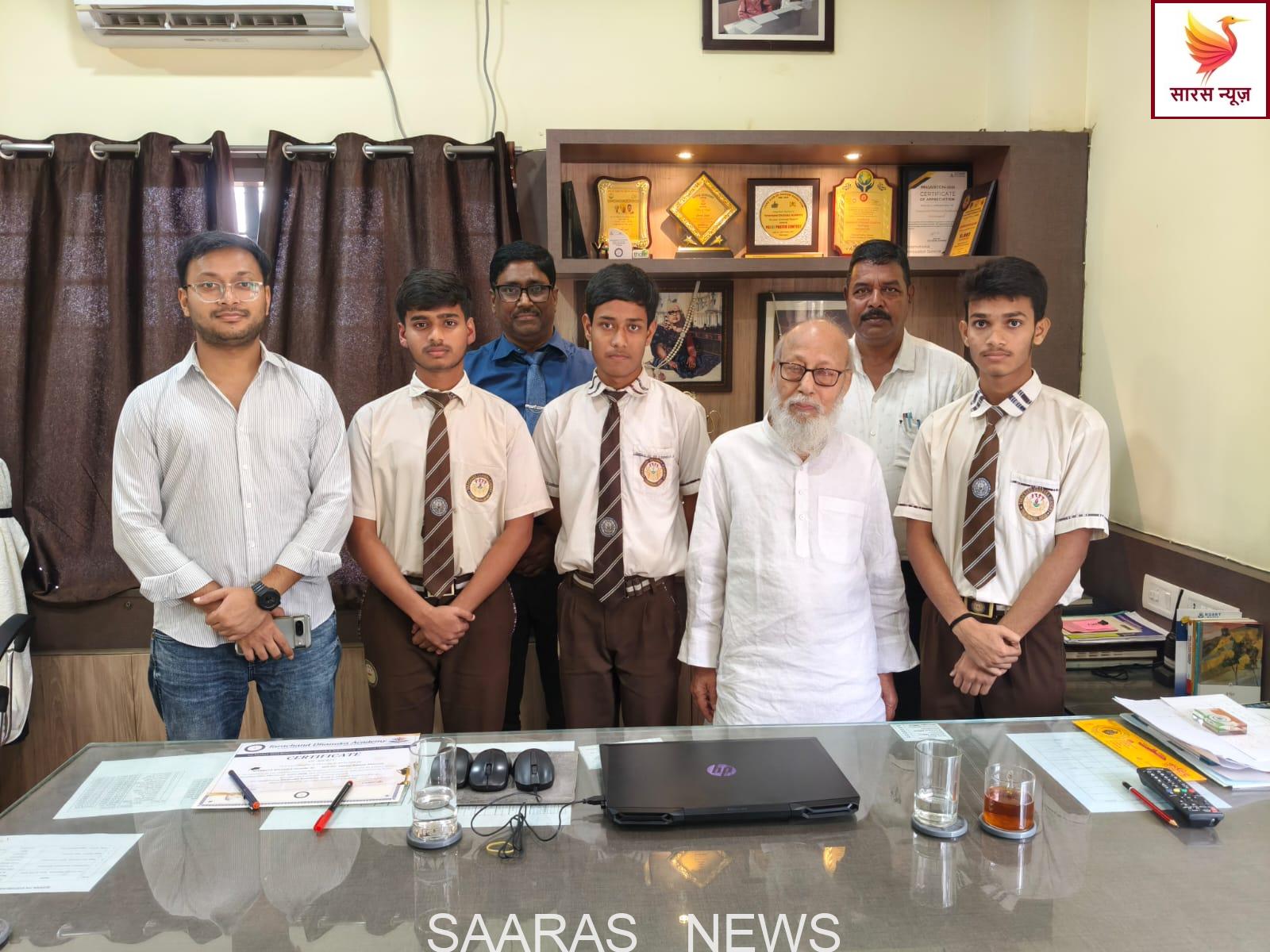 ताराचंद धानुका अकादमी के छात्रों ने रचा इतिहास, ISRO YUVIKA में बनाई जगह।